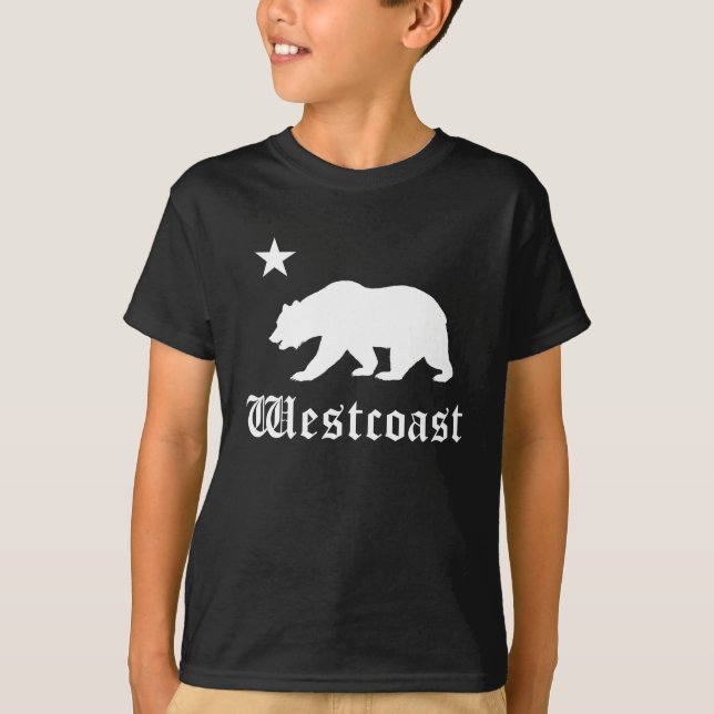 Westkusten Bear Tee Shirt (Framsida)