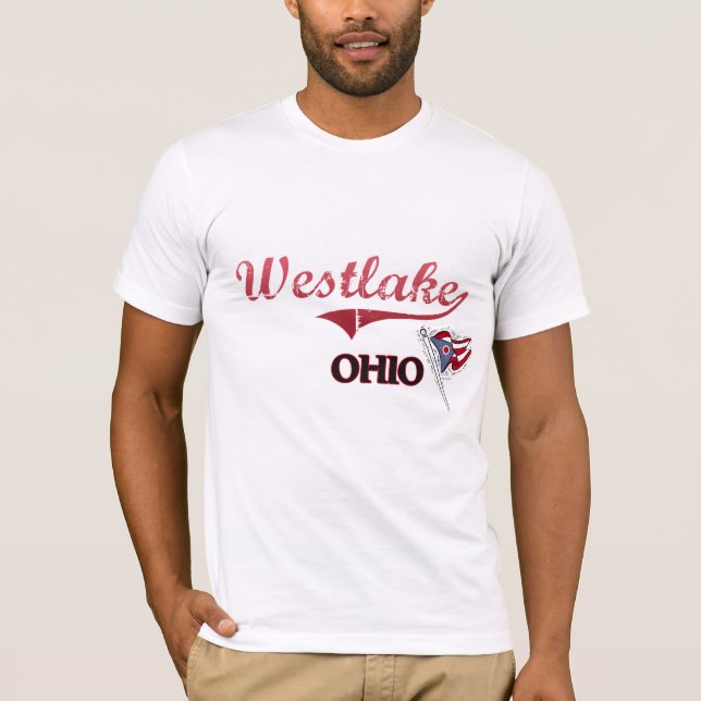 Westlake Ohio stadsklassiker T Shirt (Framsida)