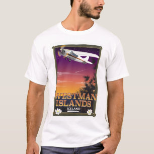 Westman Islands reseaffisch för Islandet T Shirt
