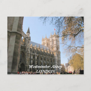 Westminister Abbey London UK-vykort Vykort