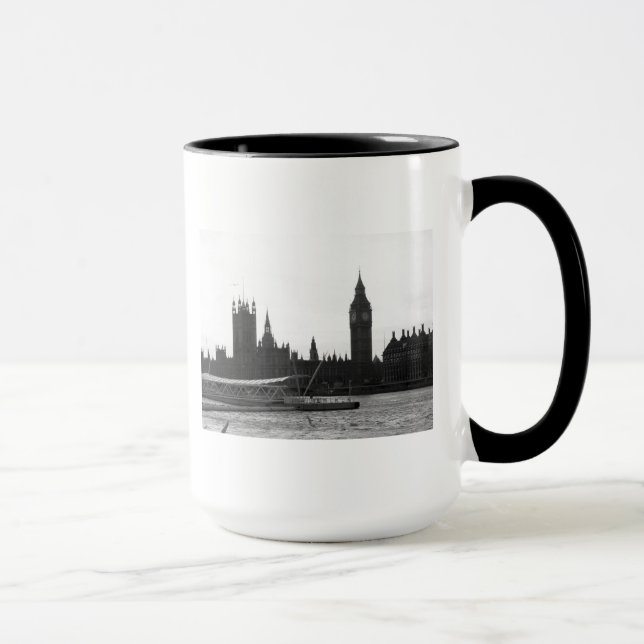 Westminister Abbey på en mugg (Höger)