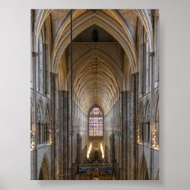 Westminister abbey poster