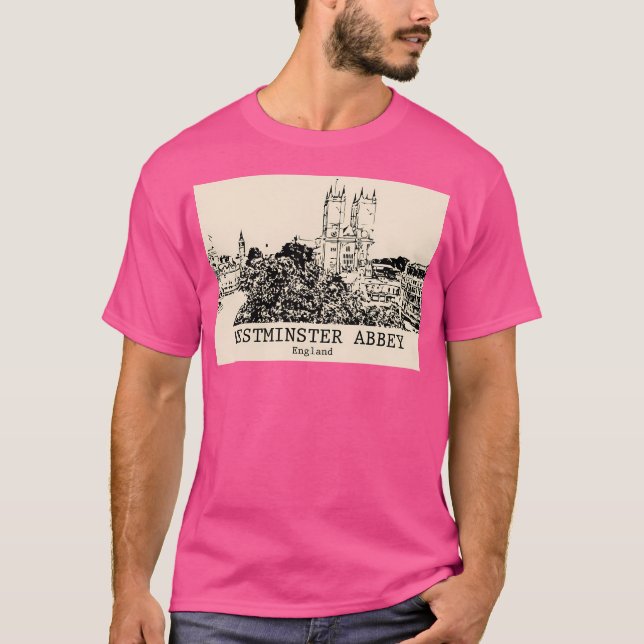 Westminster Abbey - England T Shirt (Framsida)