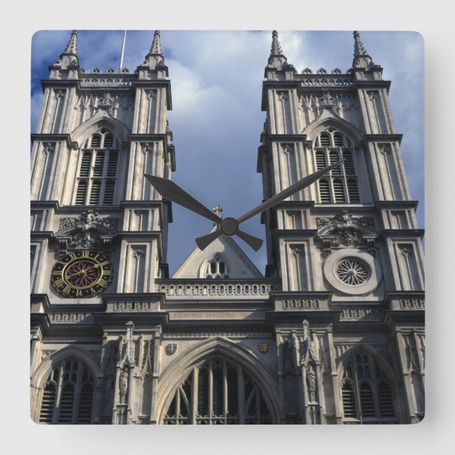 Westminster Abbey Fyrkantig Klocka (Framsida)