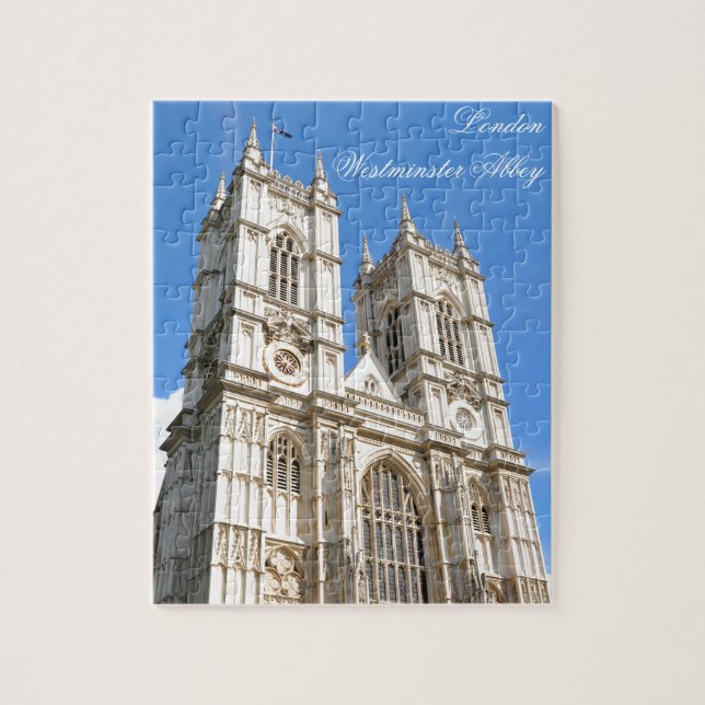 Westminster Abbey i London, UK Pussel (Vertikal)
