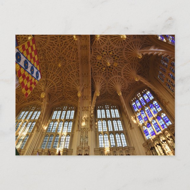 Westminster Abbey, kungligt flygvapenkapell Vykort (Framsida)