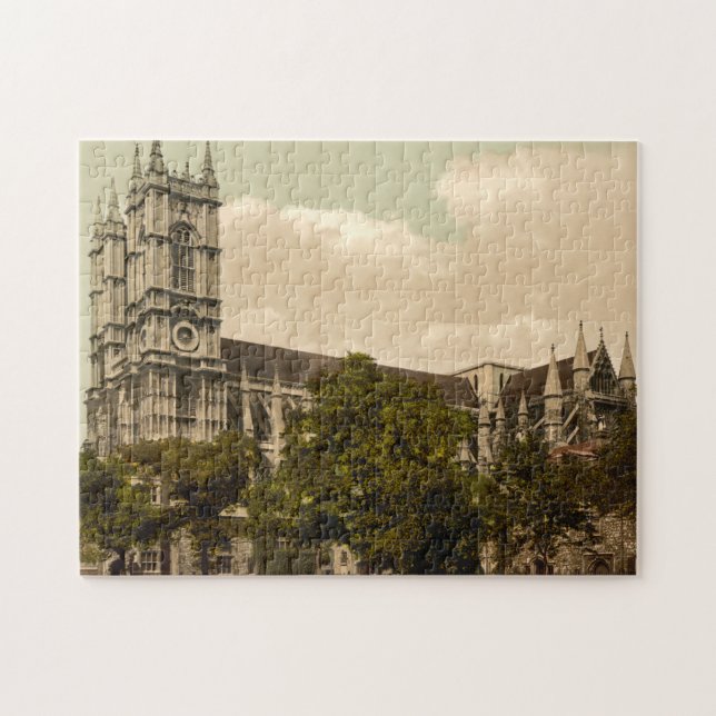 Westminster Abbey, London, England Pussel (Horisontell)