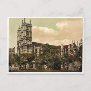 Westminster Abbey, London, England sällsynt Photoc Vykort