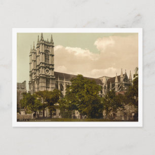 Westminster Abbey, London, England Vykort