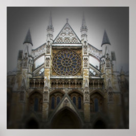 Westminster Abbey - London - Square Poster