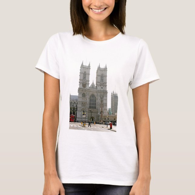 Westminster Abbey, London Tee Shirt (Framsida)