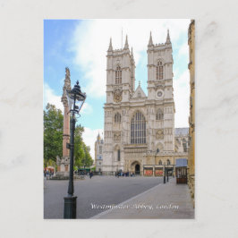 Westminster Abbey London UK Postcard Vykort