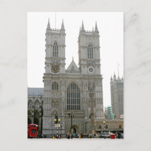 Westminster Abbey, London Vykort