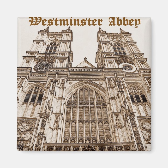 Westminster Abbey Magnet (Framsidan)