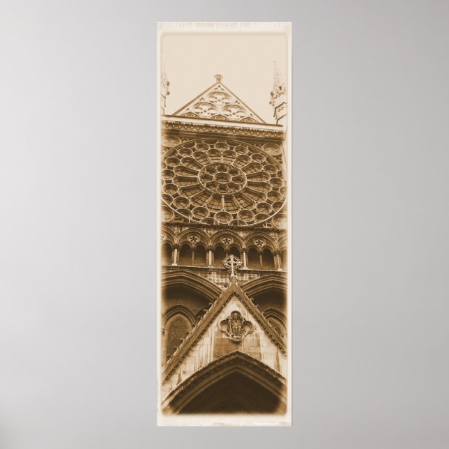 Westminster Abbey Poster (Framsidan)