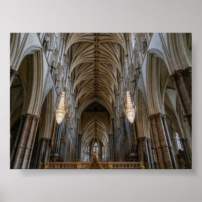 Westminster Abbey Poster (Framsidan)