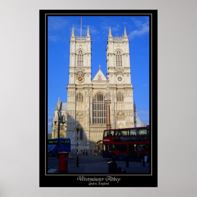 Westminster Abbey Poster (Framsidan)