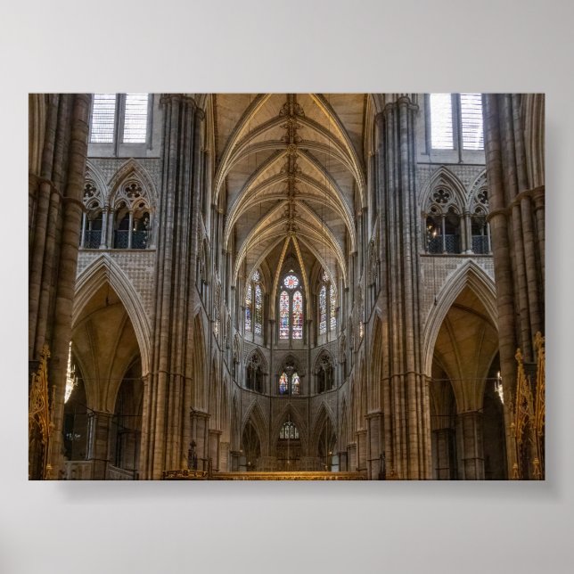 Westminster Abbey Poster (Framsidan)