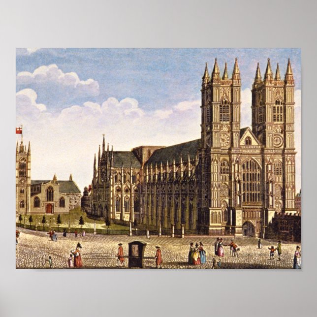 Westminster Abbey', Thomas_Engravings Poster (Framsidan)