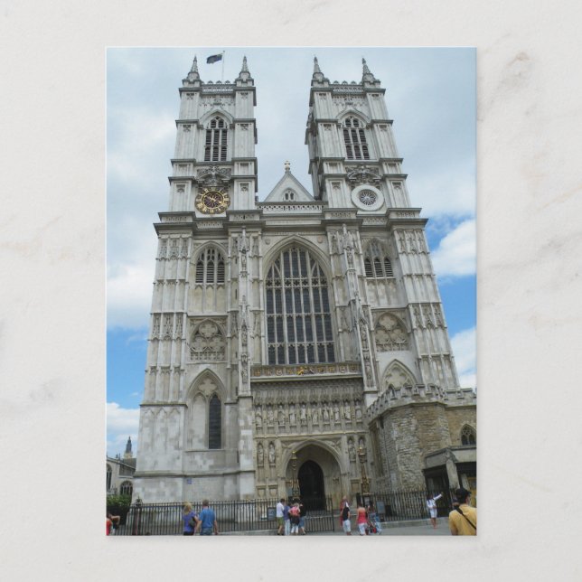 Westminster Abbey Vykort (Framsida)