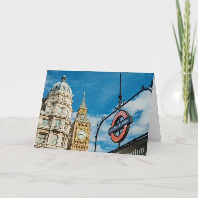Westminster Blank Greeting Card Tack Kort (Framsida)