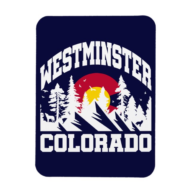 Westminster,Colorado Magnet (Vertikal)