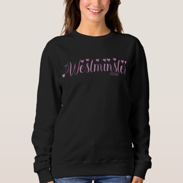 Westminster Colorado Valentine T Shirt (Framsida)