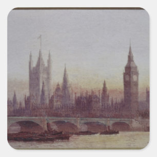 Westminster Fyrkantigt Klistermärke
