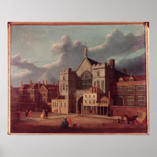 Westminster Hall och New Palace Yard Poster