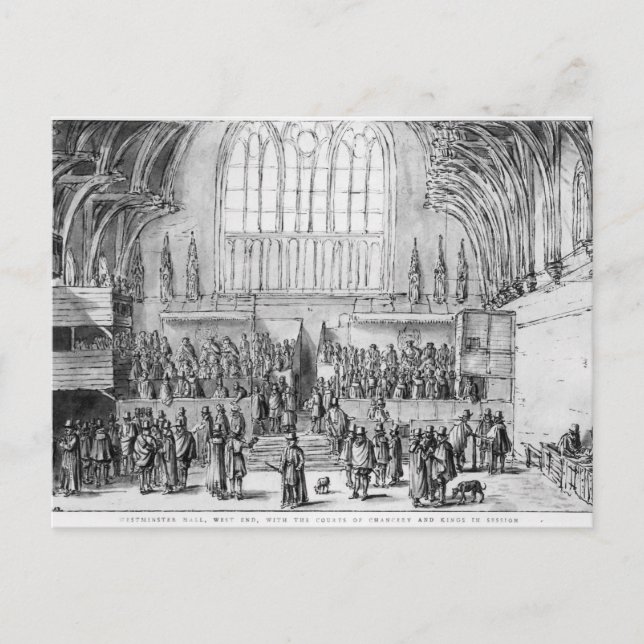 Westminster Hall Vykort (Framsida)