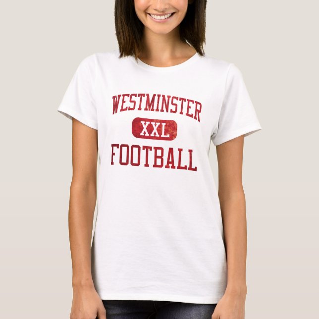 Westminster lejonfotboll tee (Framsida)