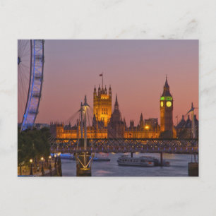 Westminster, London, England Vykort