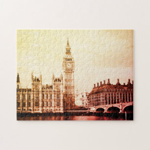 Westminster Palace, Big Ben - London (Storbritanni Pussel