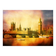 Westminster Palace och Bridge