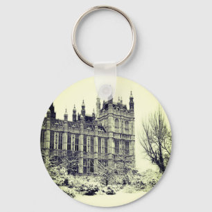 Westminster, parlamentet, Winter London - Storbrit Nyckelring