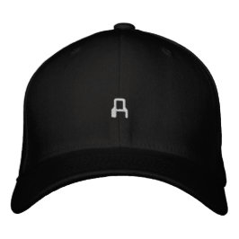 Westminster-teckensnitt "A" Monogram Anpassningsba Broderad Keps