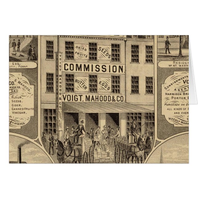 Westmoreland County, Pennsylvania Hälsningskort (Framsidan Horizontal)