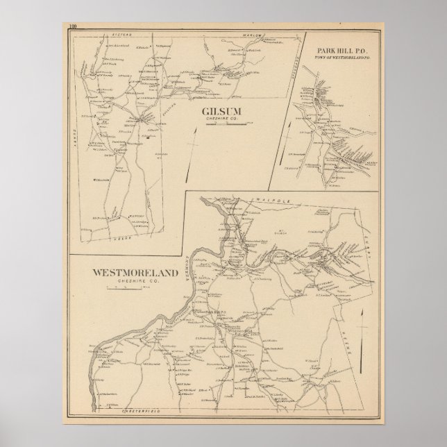 Westmoreland Gilsum Poster (Framsidan)