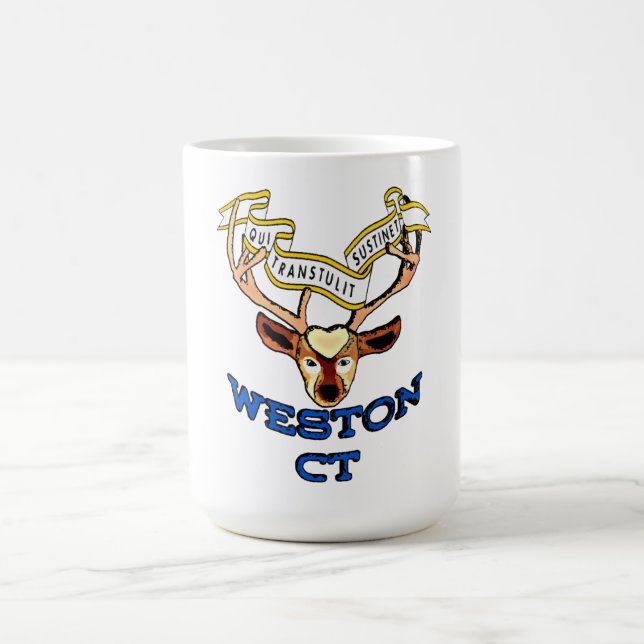 Weston Connecticut USA Hjort Magisk Mugg (Center)