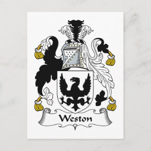 Weston Family Crest Vykort