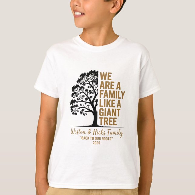 Weston & Hicks Family T-Shirt (Framsida)