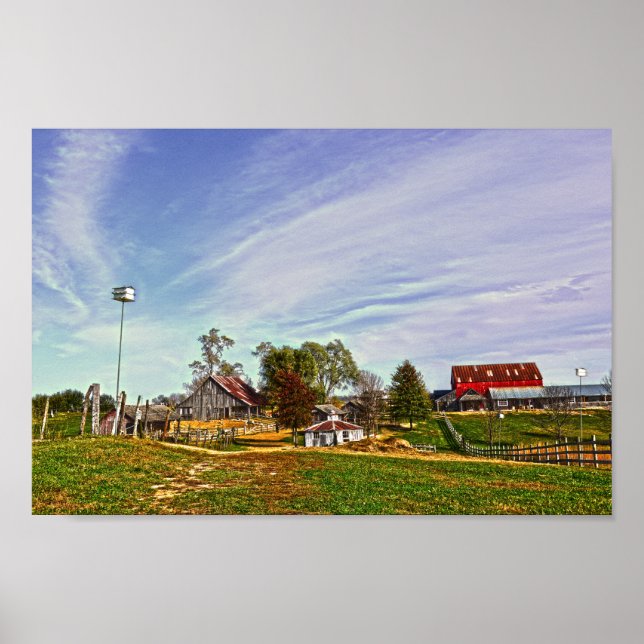 Weston, Missouri, Farm Poster (Framsidan)