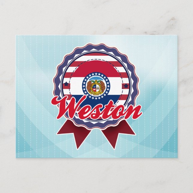 Weston, MO Vykort (Framsida)