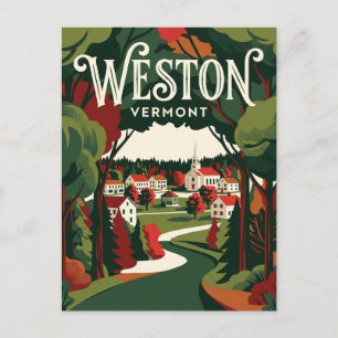 Weston USA Vykort