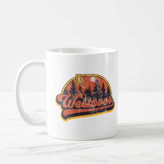 Westover, Alabama Kaffemugg (Vänster)