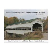 Westport Covered Bridge-vykort