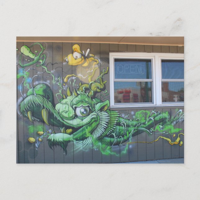 Westport Graffiti #2 Vykort (Framsida)