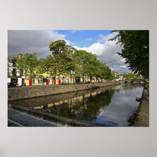 Westport, Irland. Atlantstaden Poster