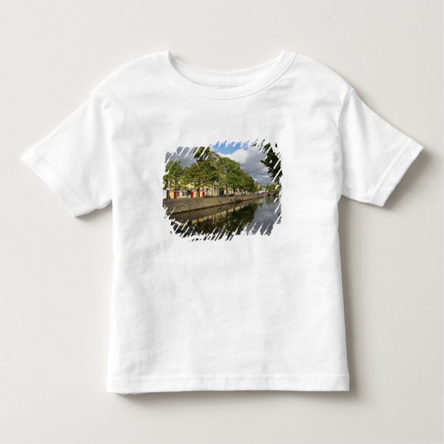 Westport, Irland. Den atlantiska staden T-shirt (Framsida)