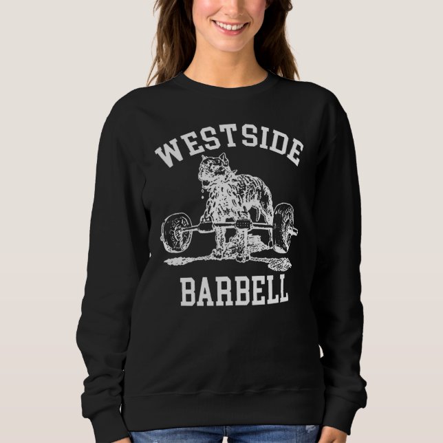 Westside Barbell Gym Weight Lyfts Exercise Fitne T Shirt (Framsida)